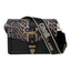 Cavalli Class - Oglio Crossbody Bag, Black & Leopard Print