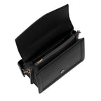 Cavalli Class - Oglio Crossbody Bag, Black & Leopard Print