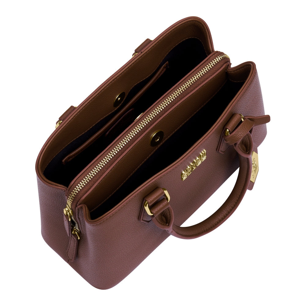 Cavalli Class - Liri Top Handle Bag, Brown