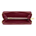 Cavalli Class - Women's Wallet, Burgundy & Logo Print