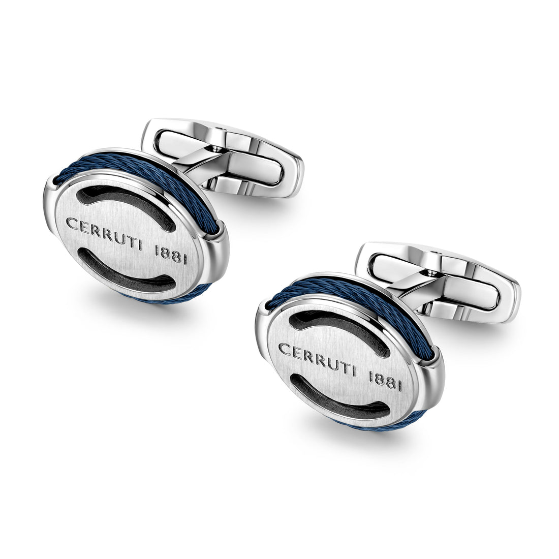 Cerruti  Double Cable Cufflinks