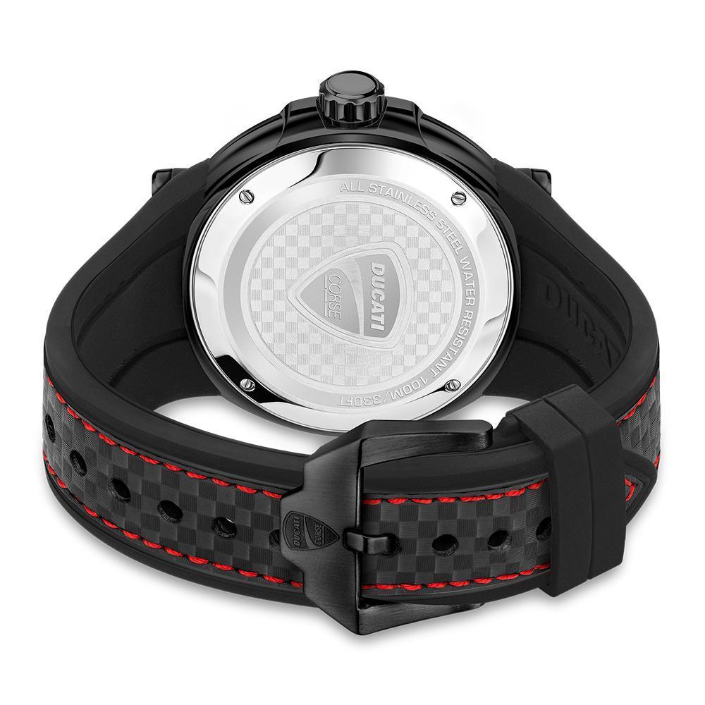 Ducati Partenza Black Gents Watch