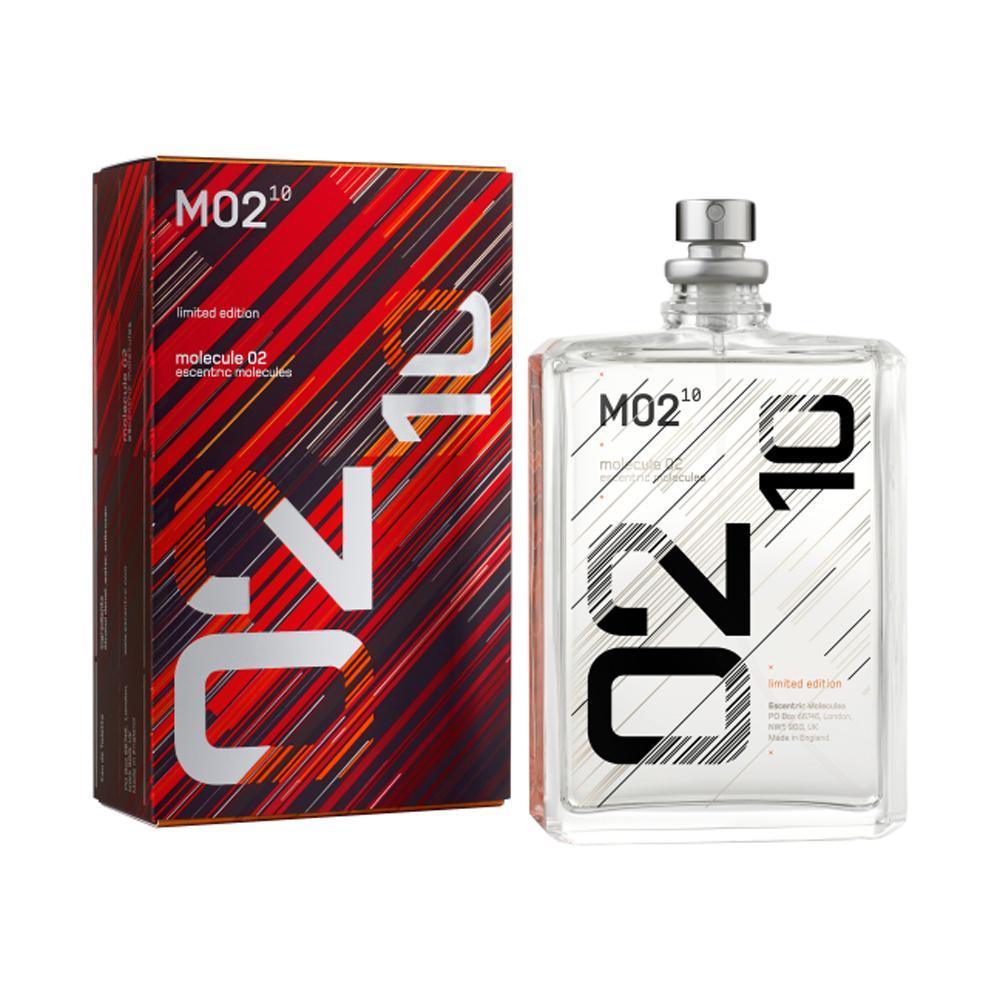 Image Of Molecule 02 Perfume For Women and Men Transparent Unique Design Bottle and Red Limited Edition Box