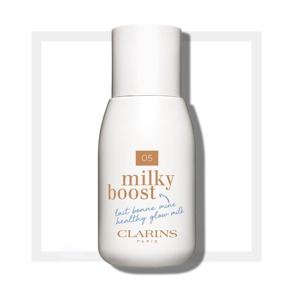 Image of Clarins White Bottle of Third Variant Milky Sandalwood Cream Skincare 50ml
