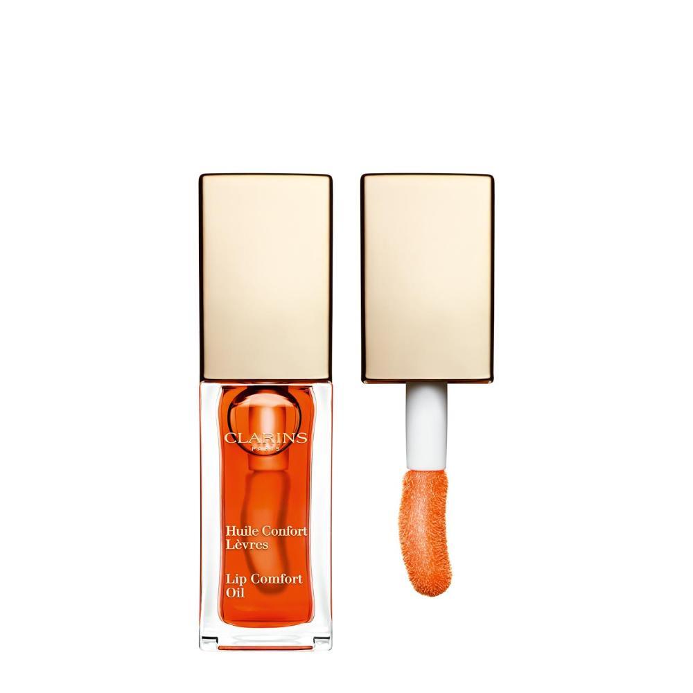 Image of Glass Container 7ml Tangerine Orange Lip Comfort Oil