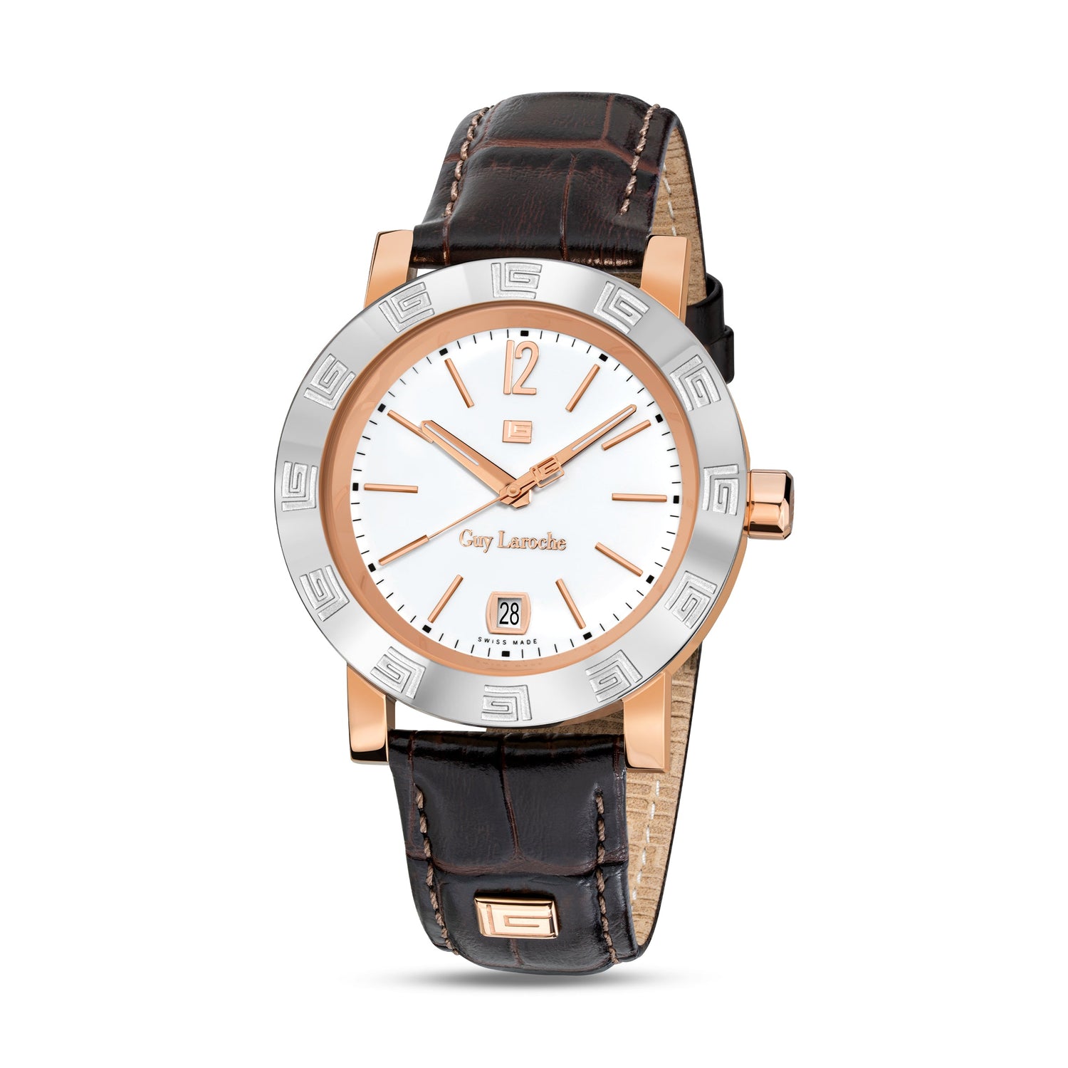 Guy Laroche Leather Watch