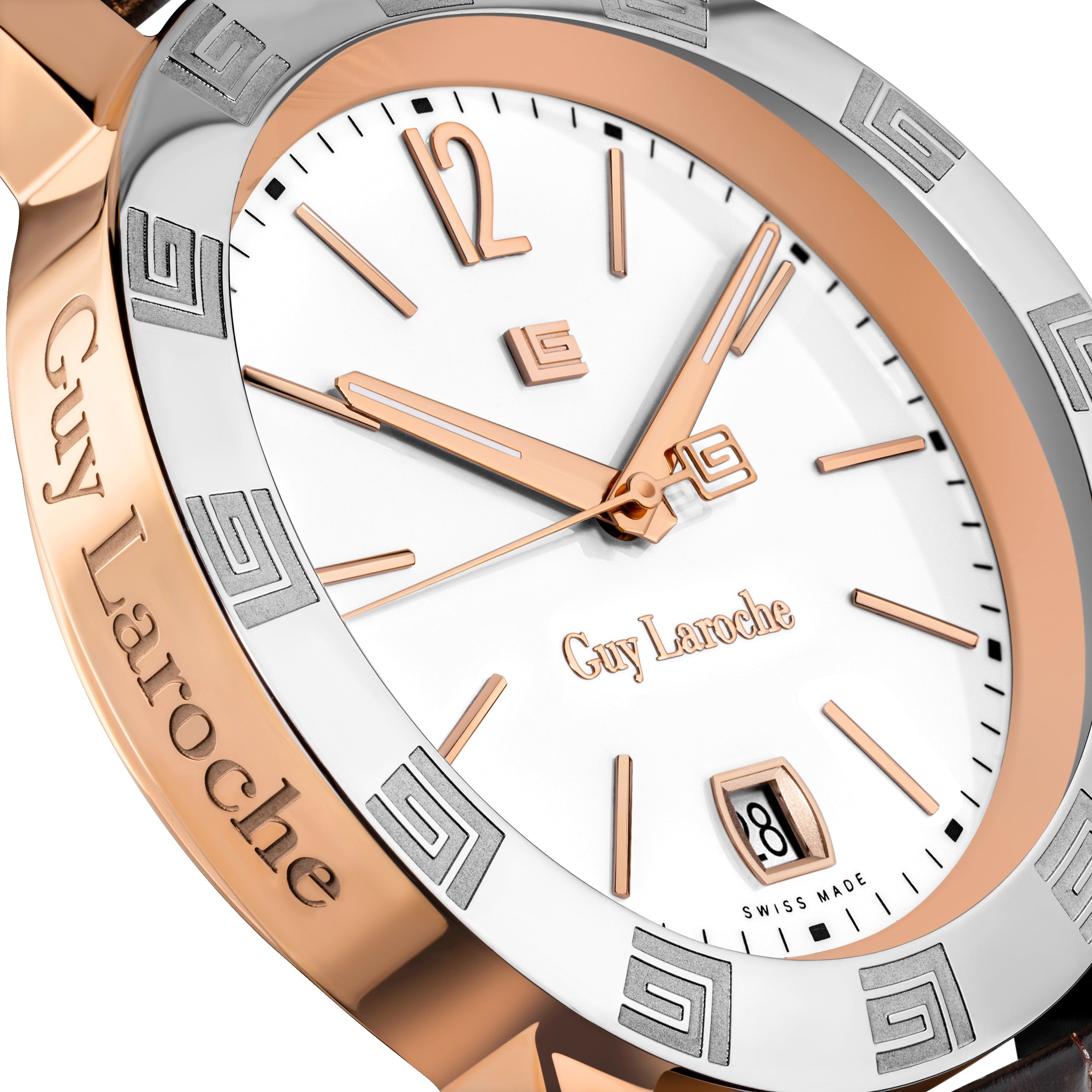 Guy Laroche Leather Watch