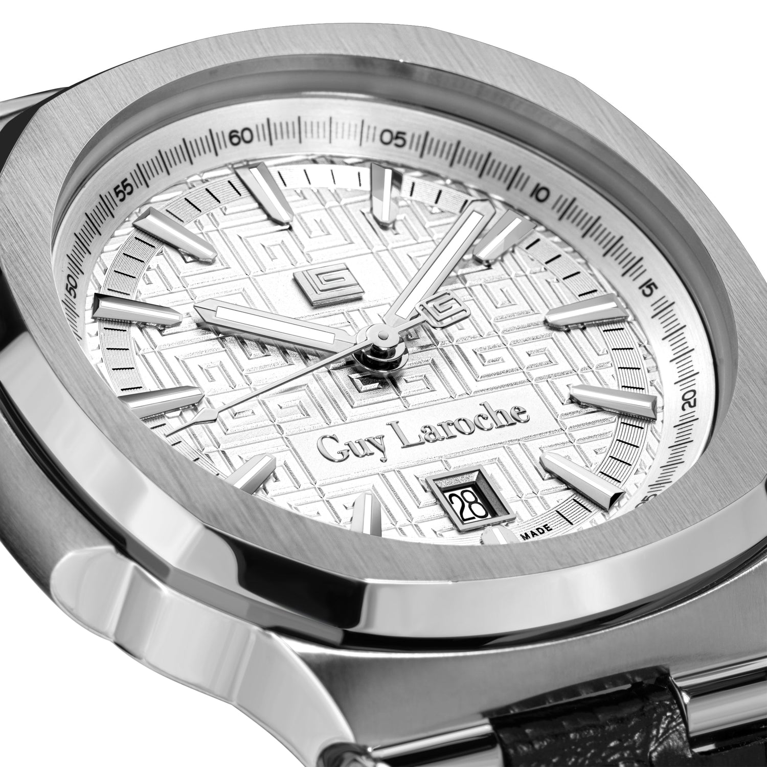Guy Laroche Leather Watch