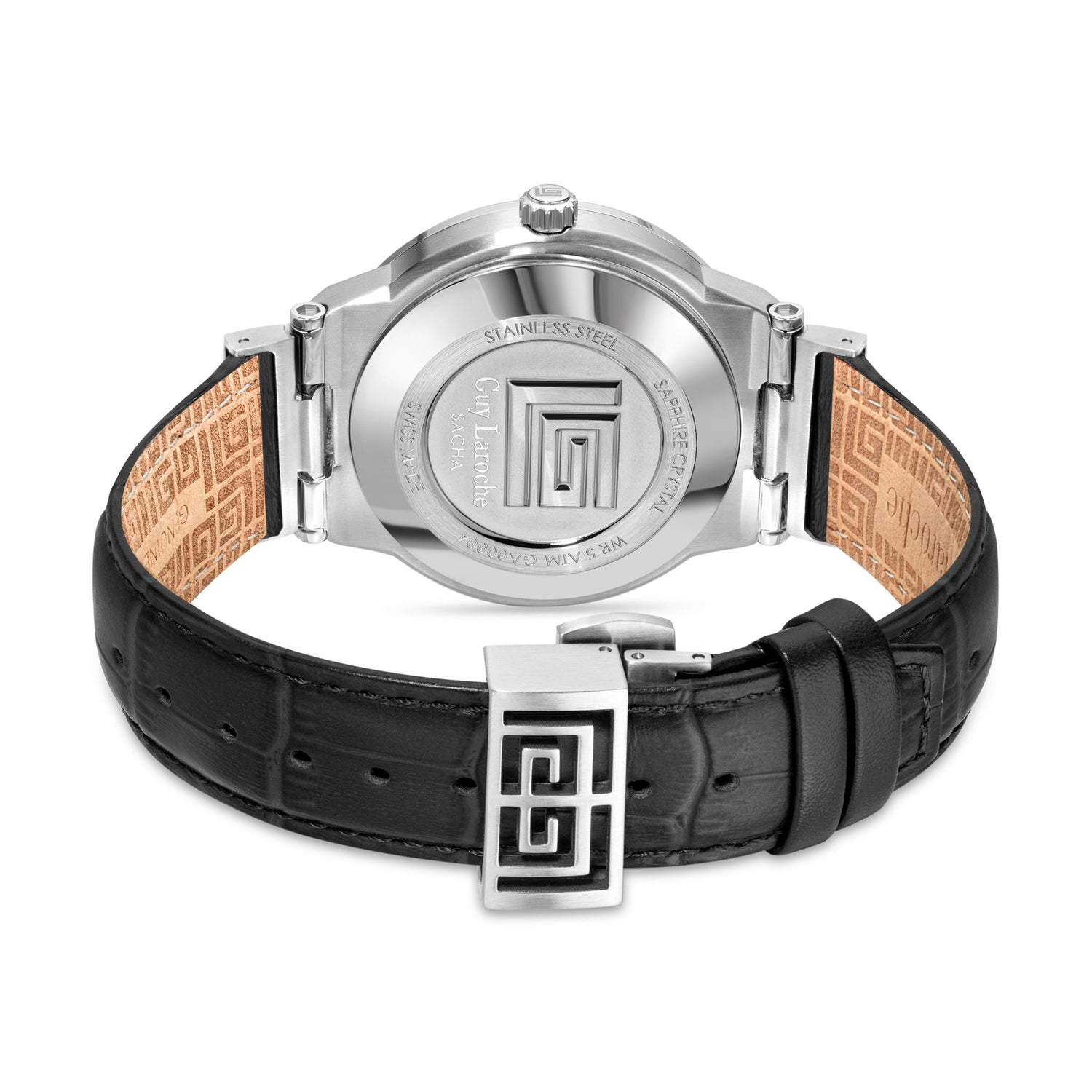 Guy Laroche Leather Watch