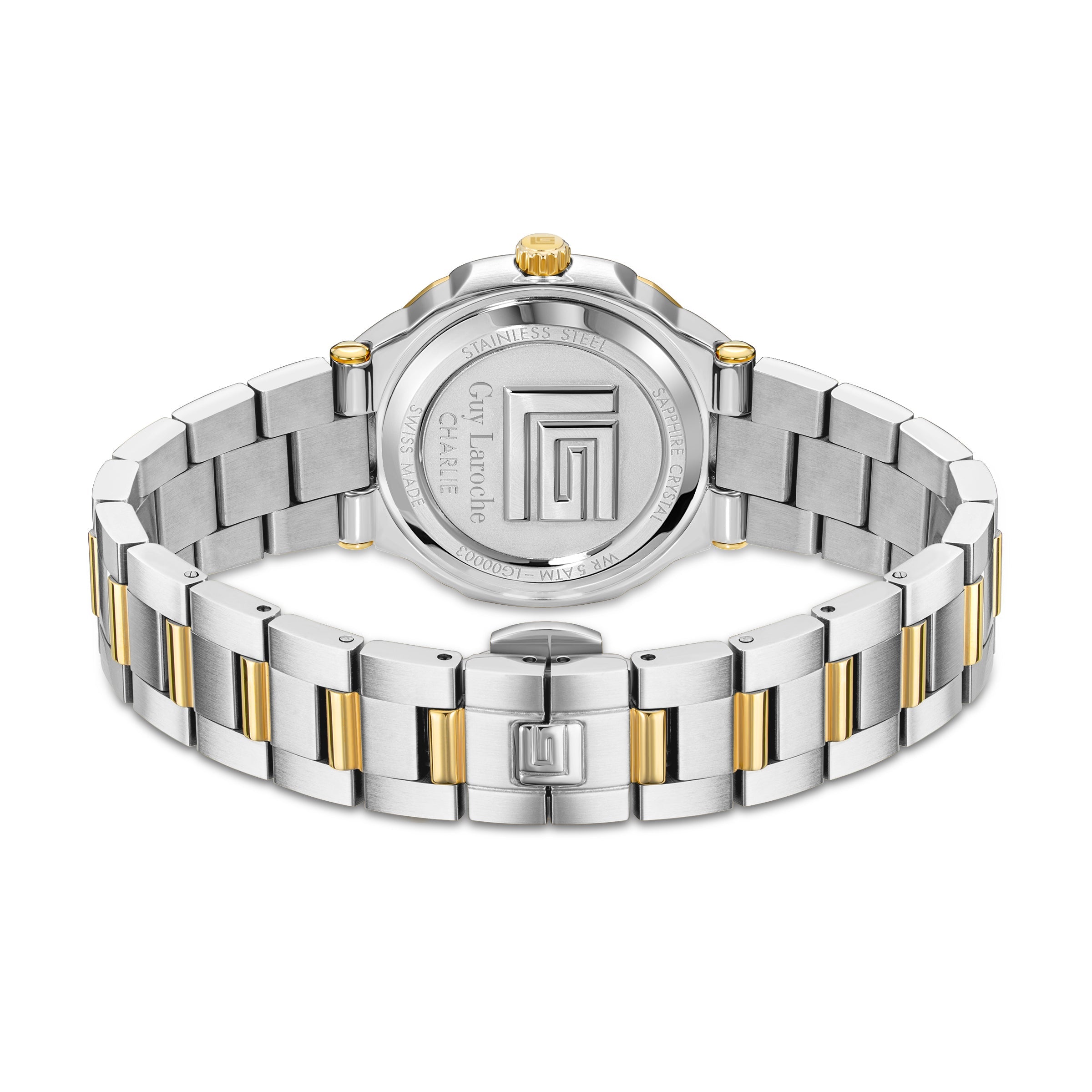 Guy Laroche Alex Gents Blue Dial Stainless Steel Watch – Bluesalon.com
