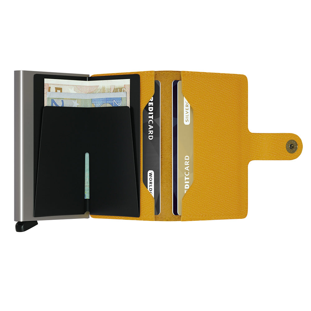 Secrid mini wallet crisple amber