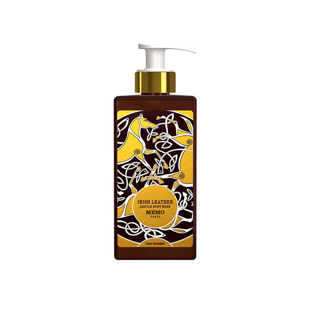 Image of Irish Leather Gentle Body Wash By Memo Paris gift - Pari Gallery Qatar