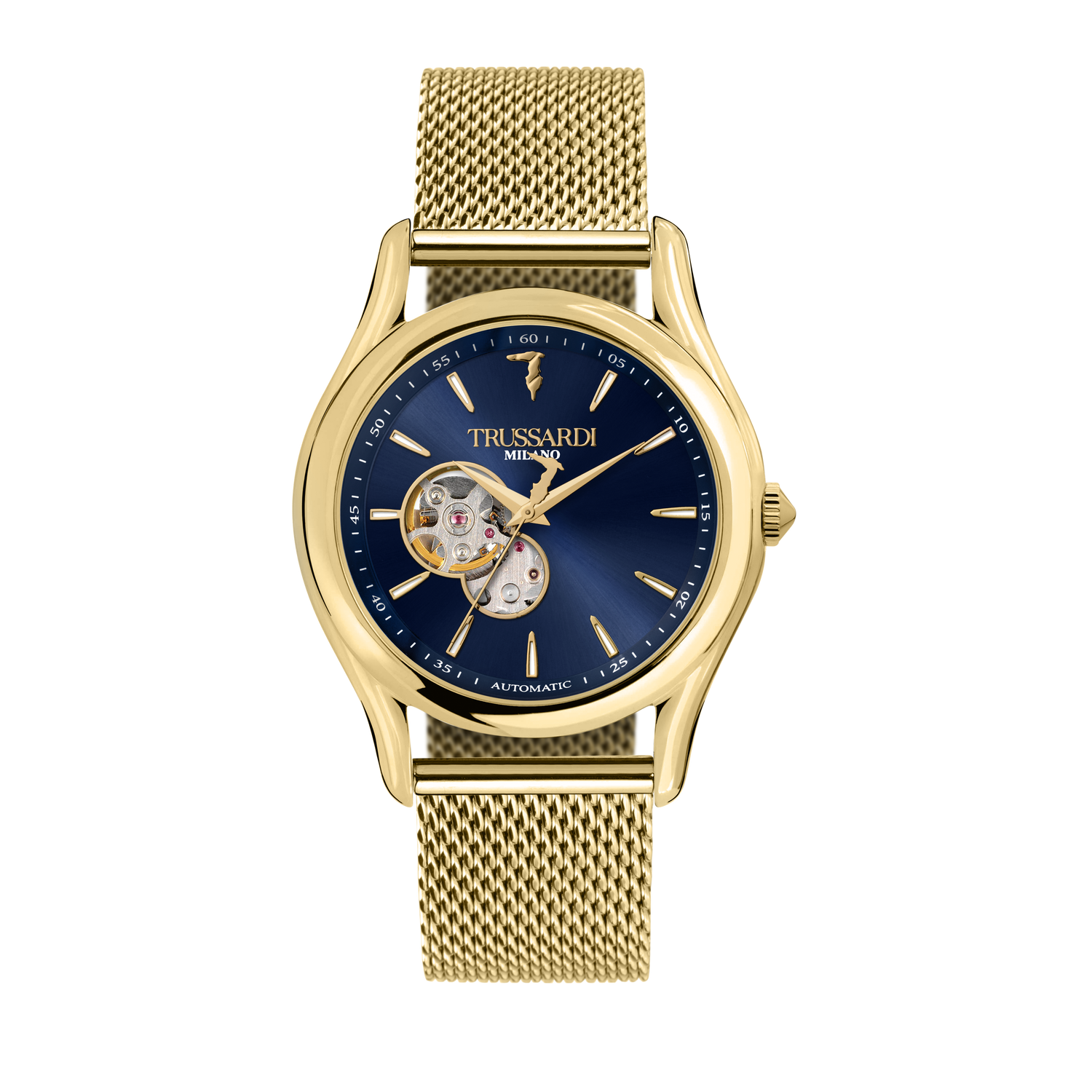 trussardi t light automatic watch for men r2423127003