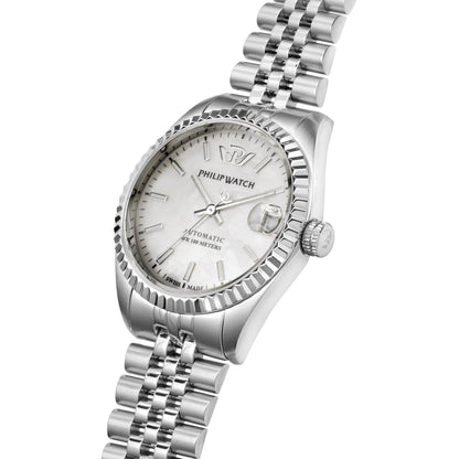 Philip Watch Caribe Automatic For Women, MOP Dial