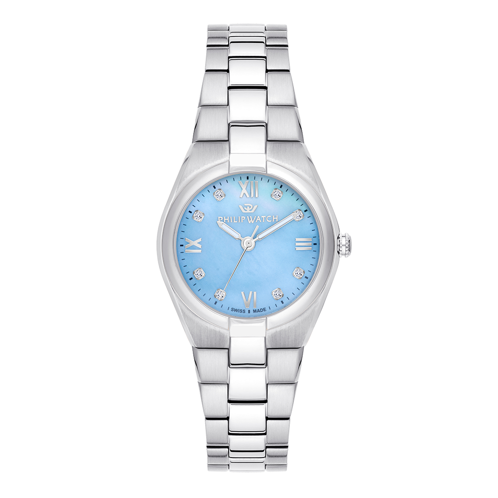 Philip Watch Timeless for Women, MOP Dial with Diamonds