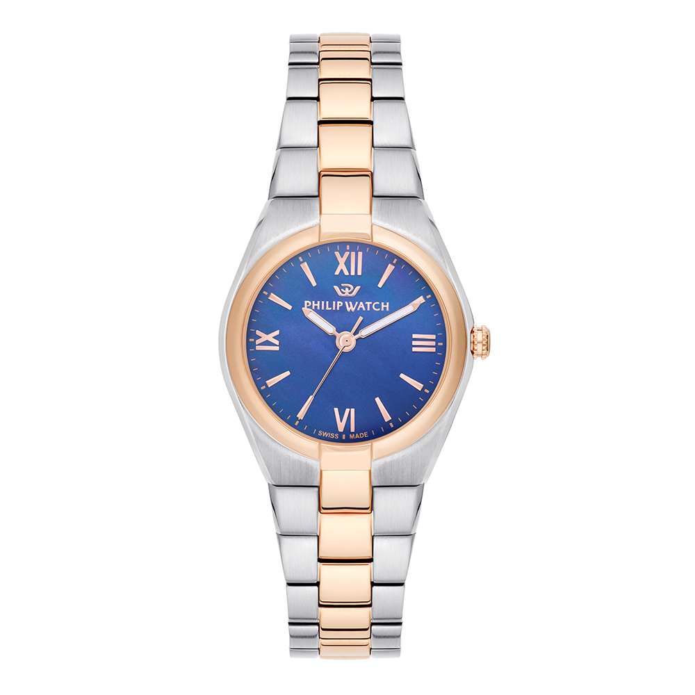 Philip Watch Timeless for Women, Blue MOP Dial