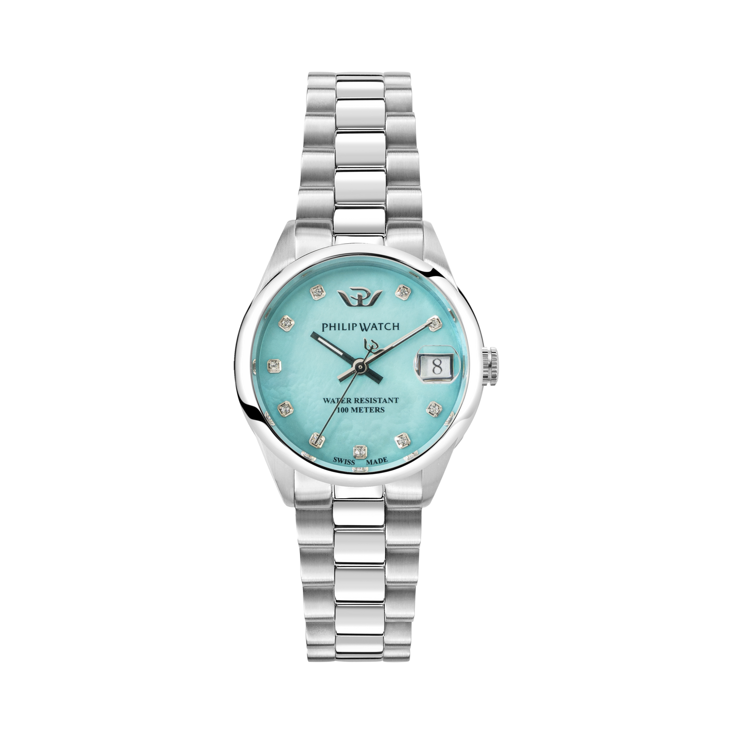 Philip Watch Caribe for Women, MOP Dial with Diamonds