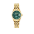 Philip Watch Caribe for Women, Green Dial with Diamonds