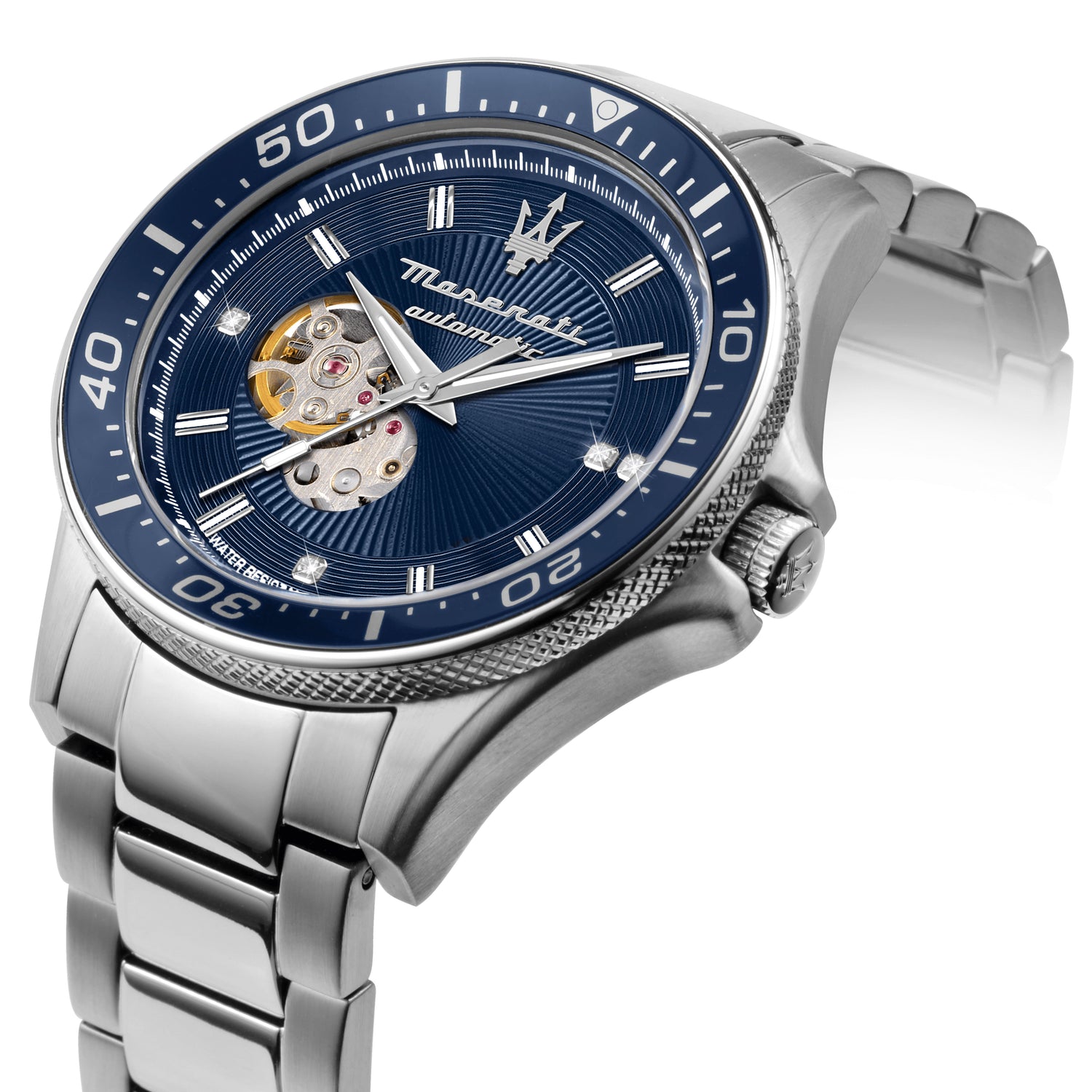 Maserati Sfida Automatic Watch for Men, with Diamonds