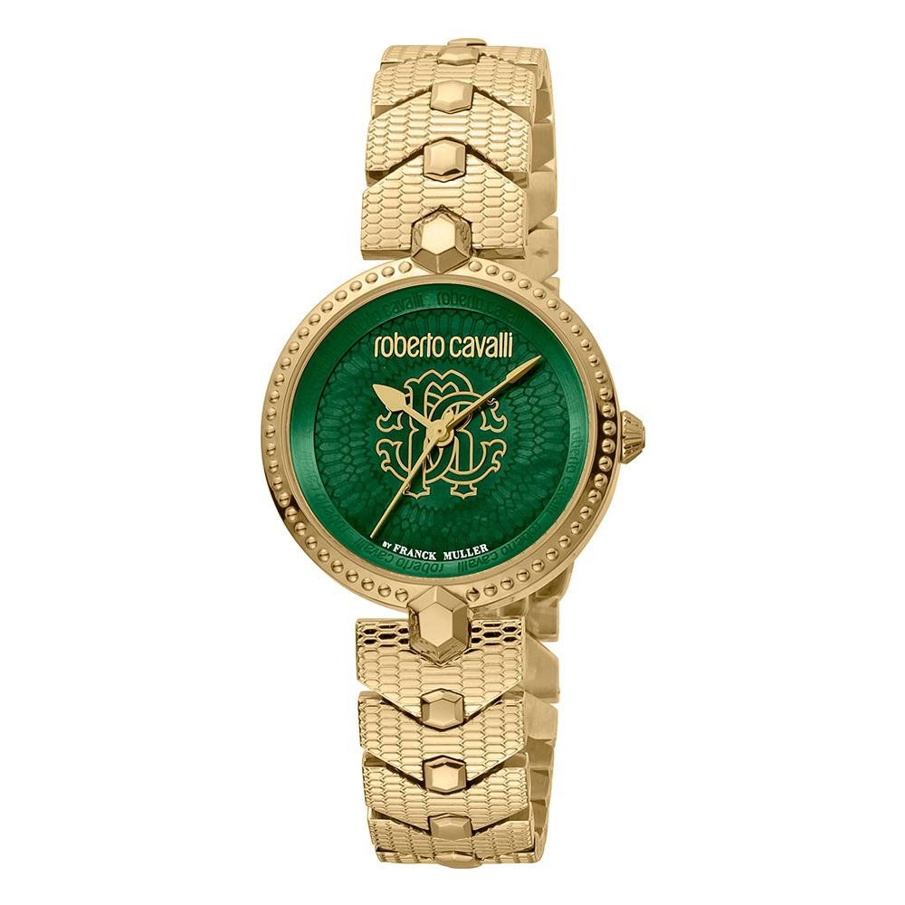 Roberto Cavalli Women Watch Gold Stainless Steel