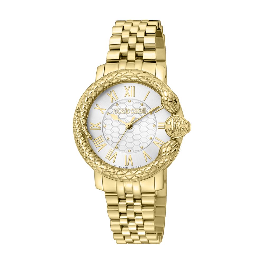 Roberto Cavalli Women's Watch, Metal Bracelet