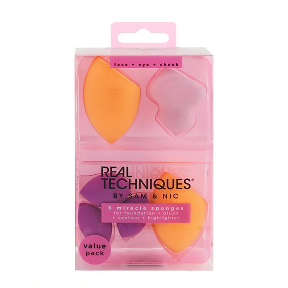 Real Techniques 6 Miracle Complexion Sponges