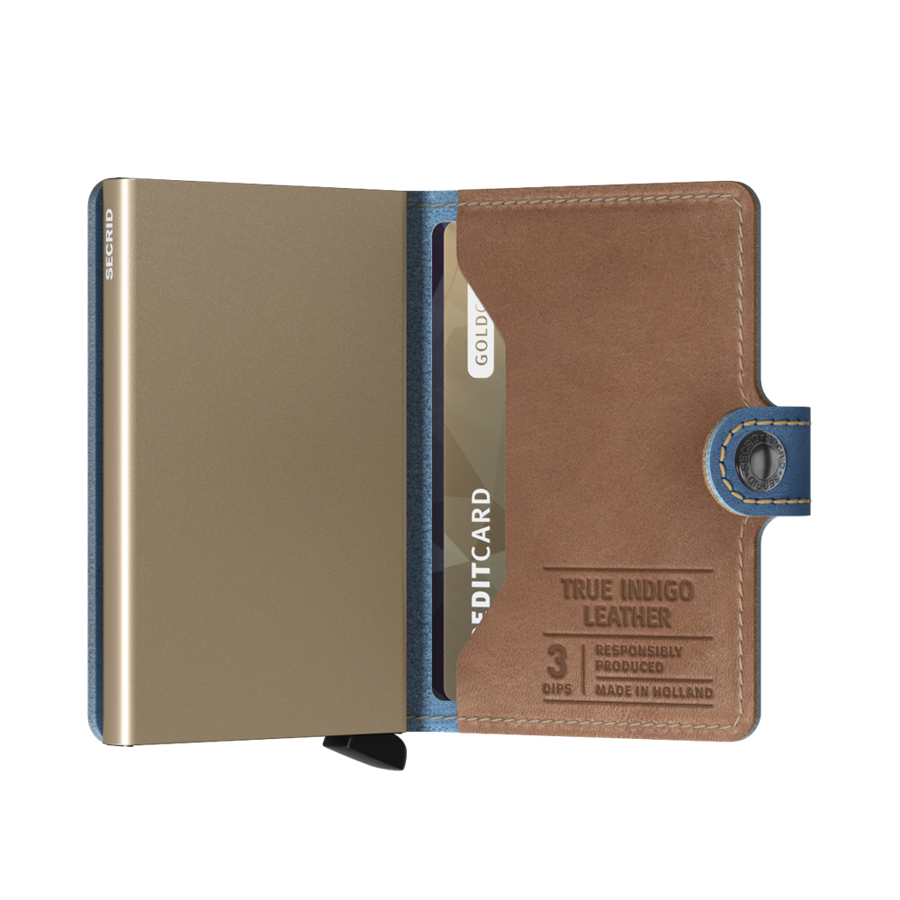 Miniwallet Indigo MIn-3-Sand
