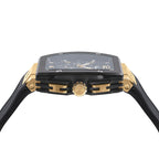 Ferragamo F-80 Tonneau Chrono Silicone Watch