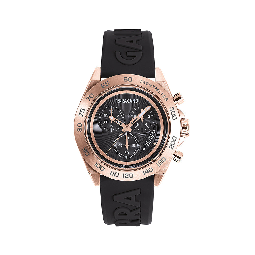 Ferragamo Urban Chrono Silicone Watch