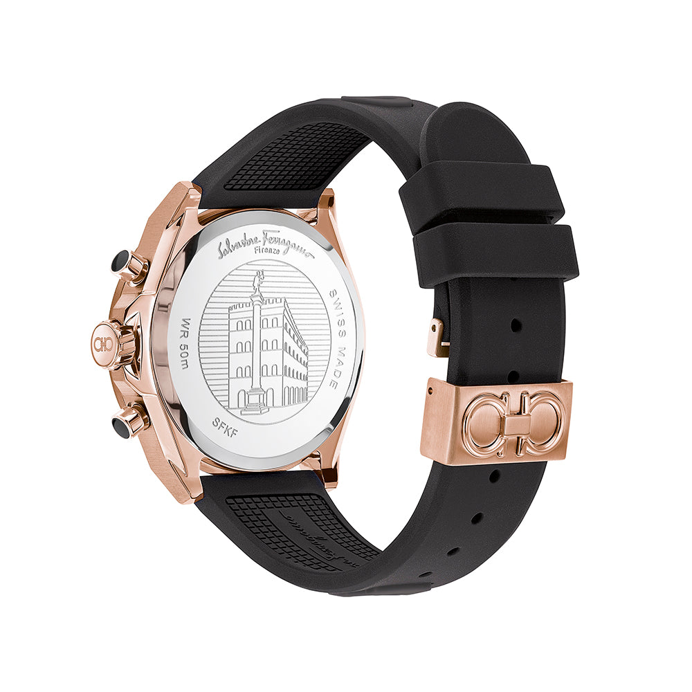 Ferragamo Urban Chrono Silicone Watch