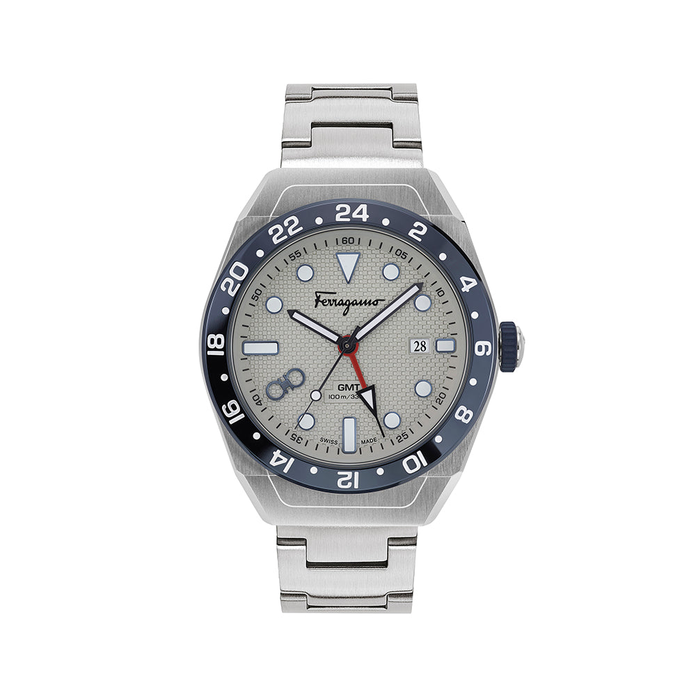 Ferragamo Ferragamo SLX GMT Silicone Watch