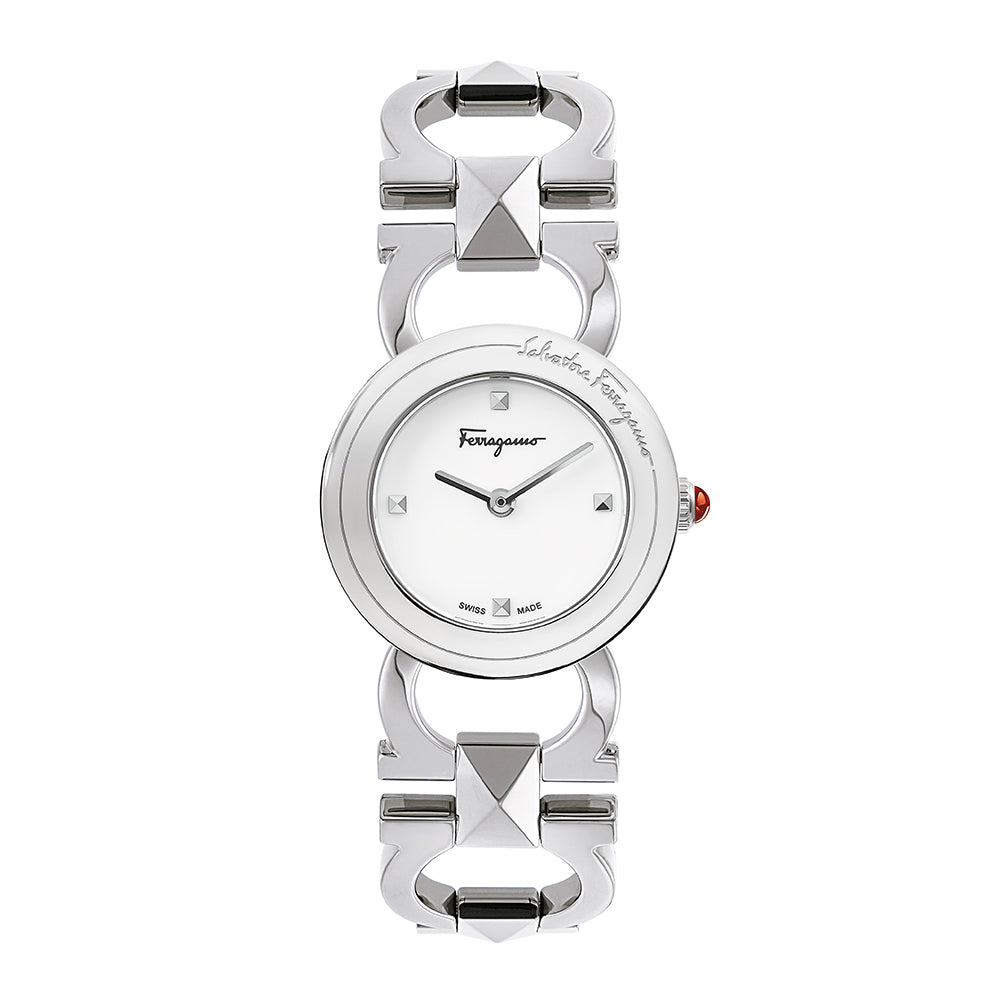 Ferragamo Double Gancini Ladies Watch