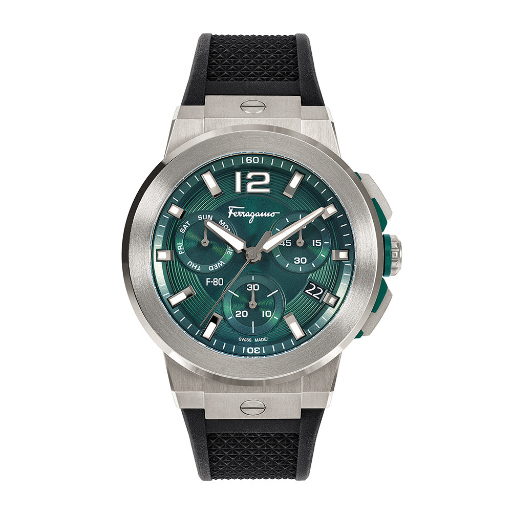 Ferragamo F-80 Titanium Tech Mens Watch