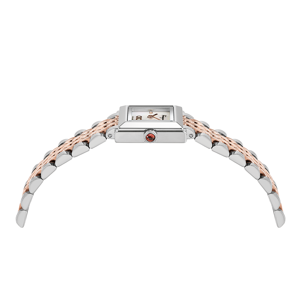 Ferragamo Lace, Two-Tone Stainless Steel Bracelet Watch