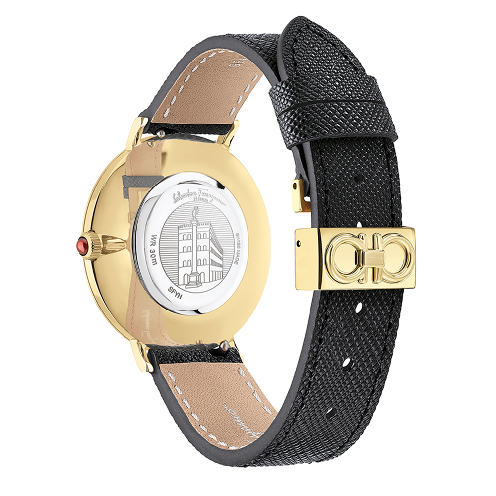 Ferragamo Logomania, Calf Leather Strap
