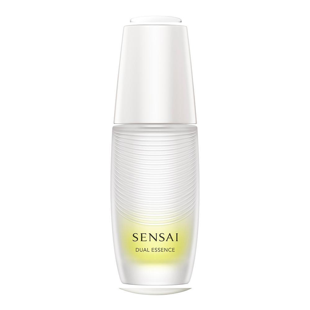 Image Of Sensai Dual Essence Skincare Product White 30ml Plastic Bottle with White Cap Pari Gallery Qatar