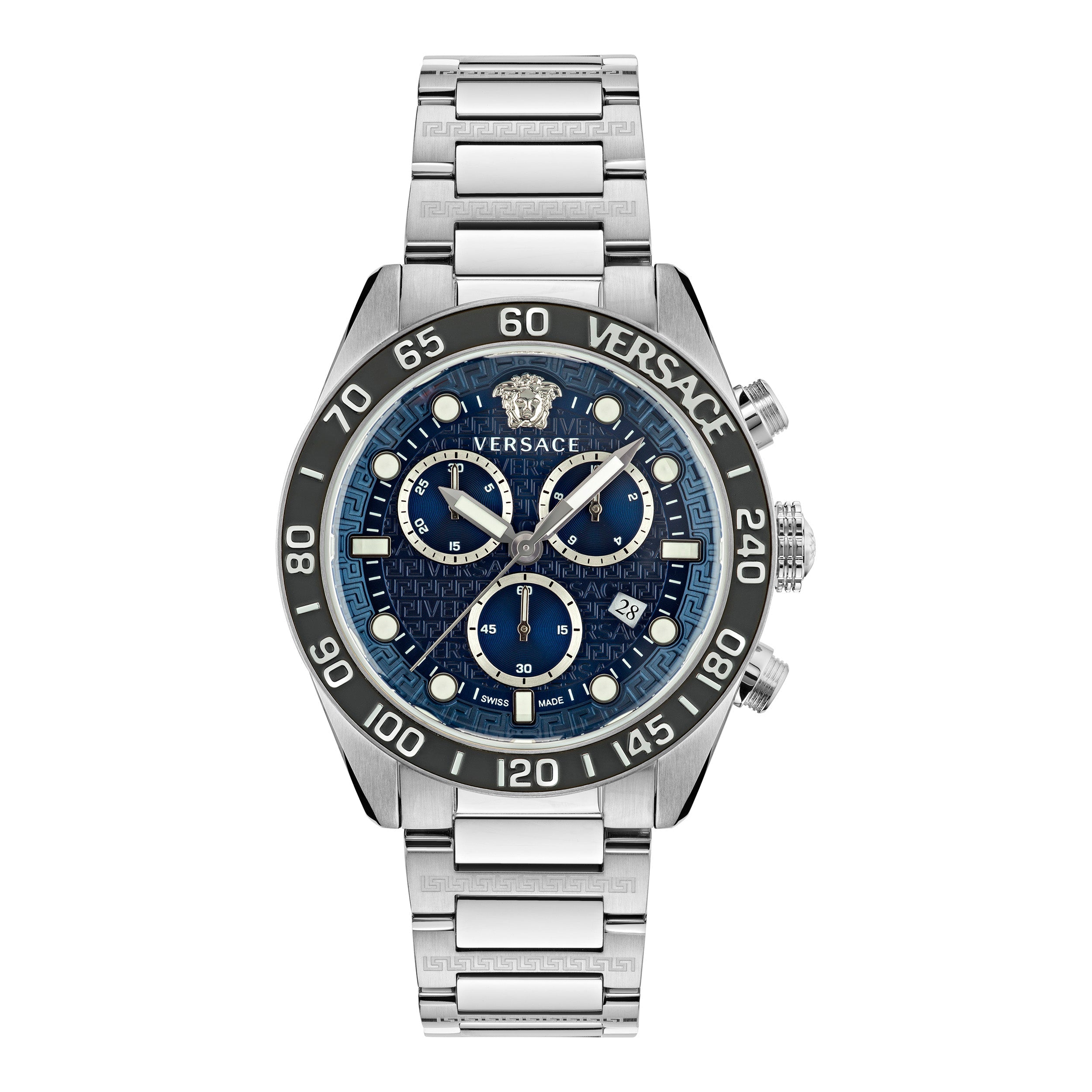 Versace Greca Dome Chrono Men&