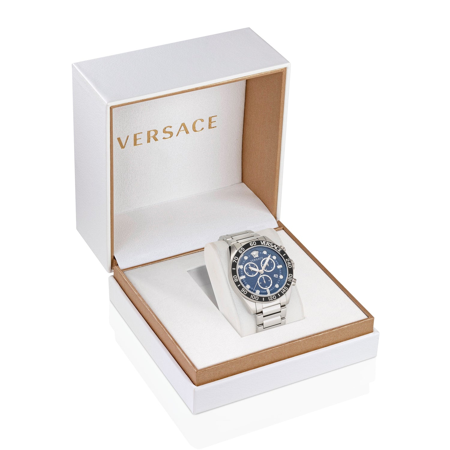 Versace Greca Dome Chrono Men&