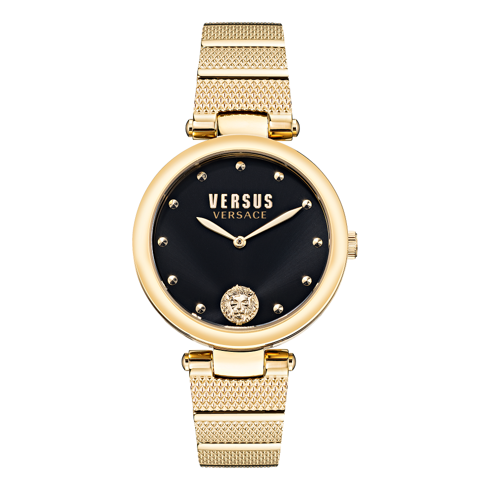 Versus Versace Los Feliz Gold-Tone Bracelet Watch