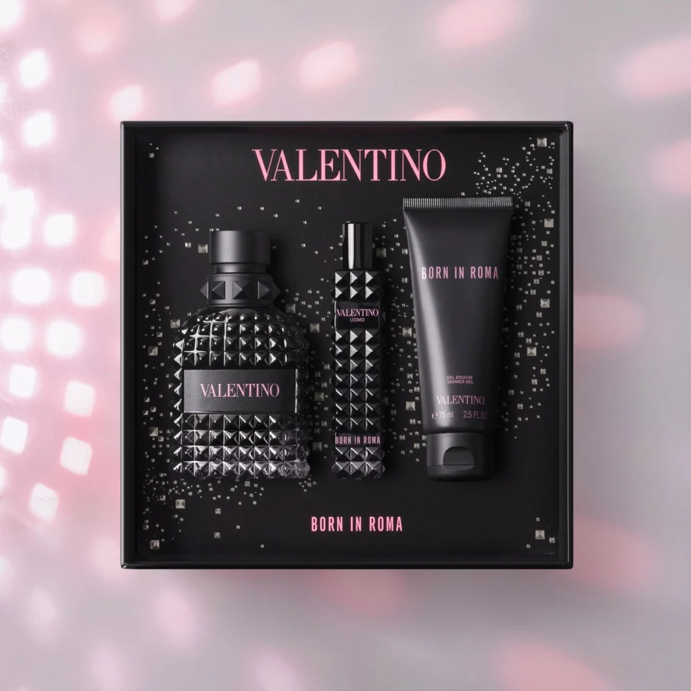 Valentino Uomo Born In Roma Eau De Toilette Gift Set 100ml
