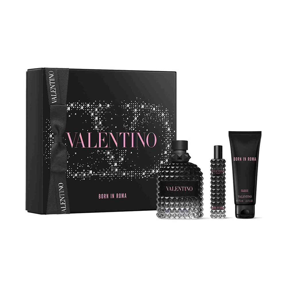 Uomo Born In Roma Eau De Toilette Gift Set 100ml Secondary image