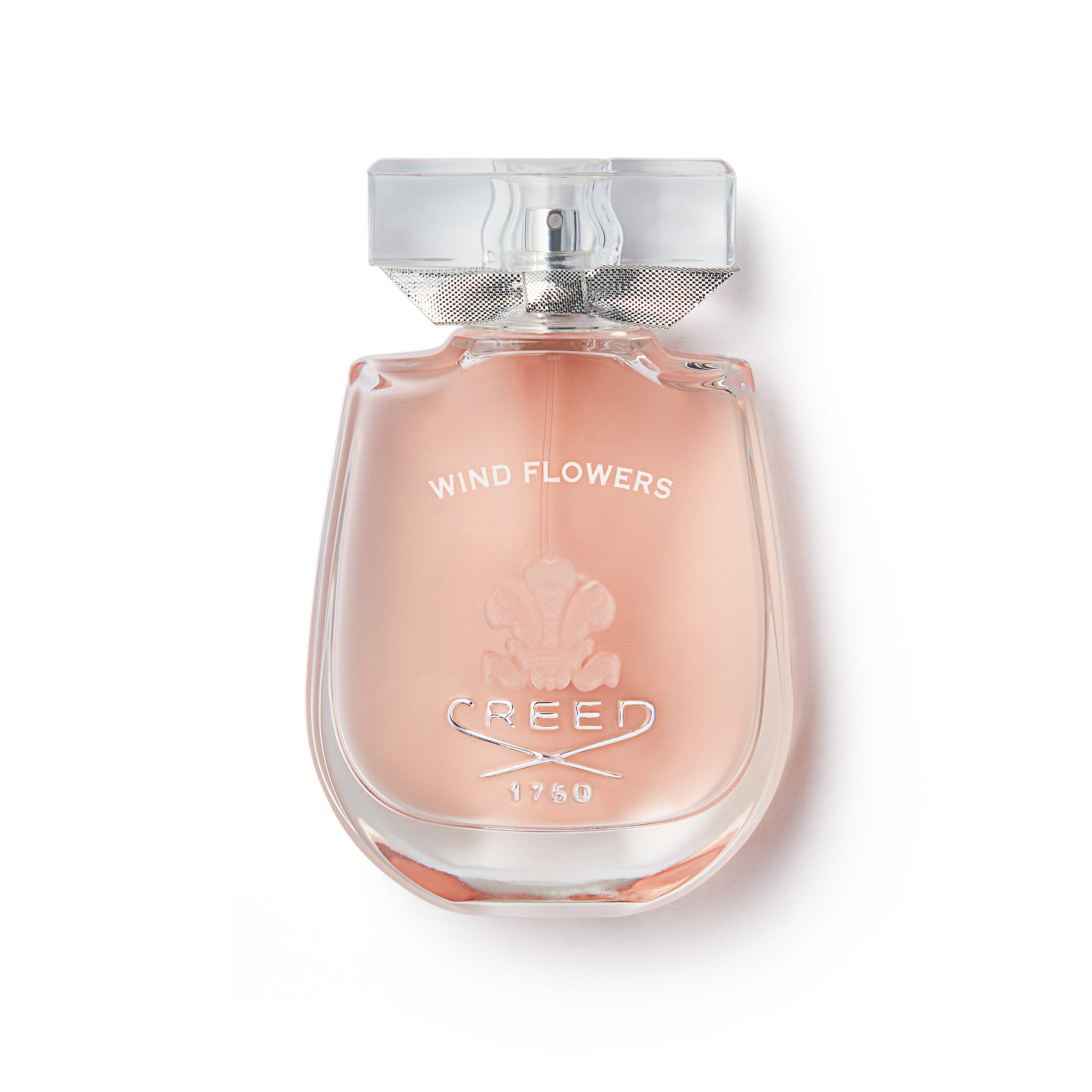Image Of Creed Wind Flowers 75ML Glass Transparent Bottle With Rectangular Glass Cap