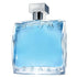 Image of Azzaro Fragrance For Men Chrome Blue Glass Bottle with Silver Cap Pari Qatar