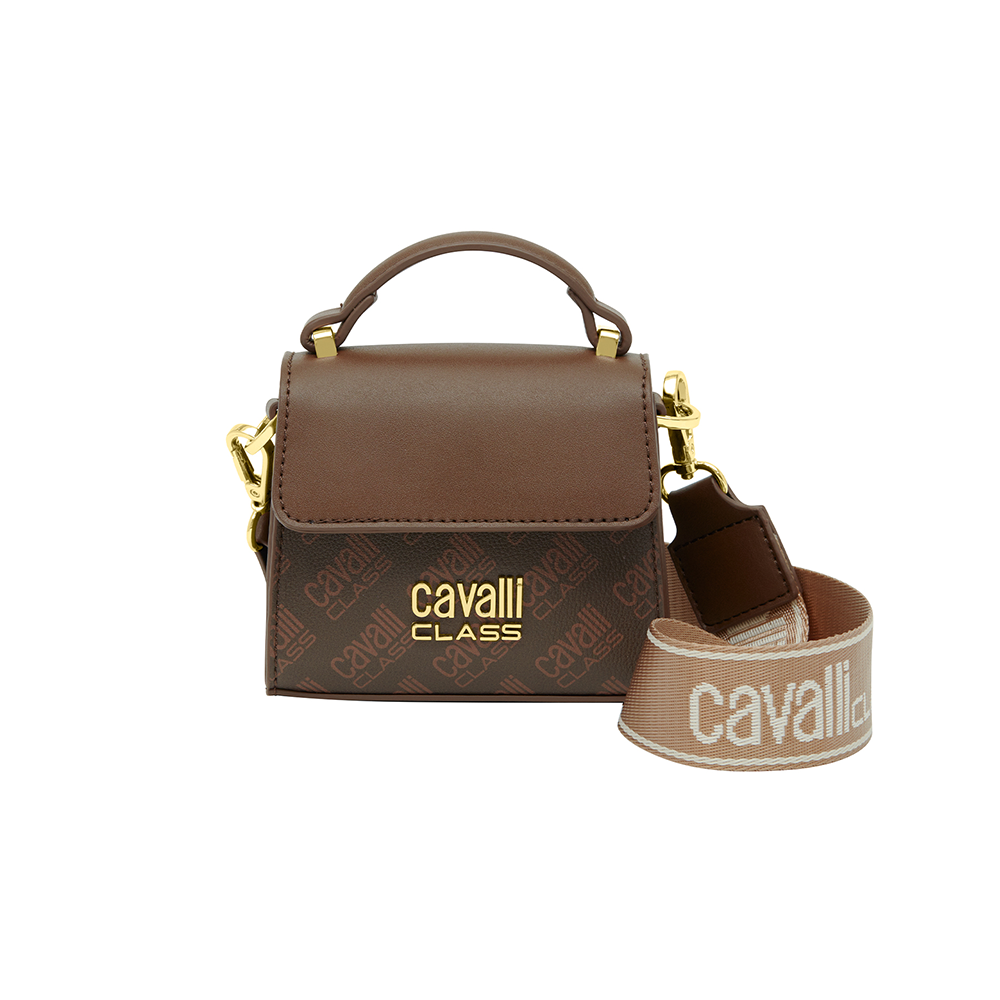 Cavalli Class - Amalfi Mini Handbag, Brown