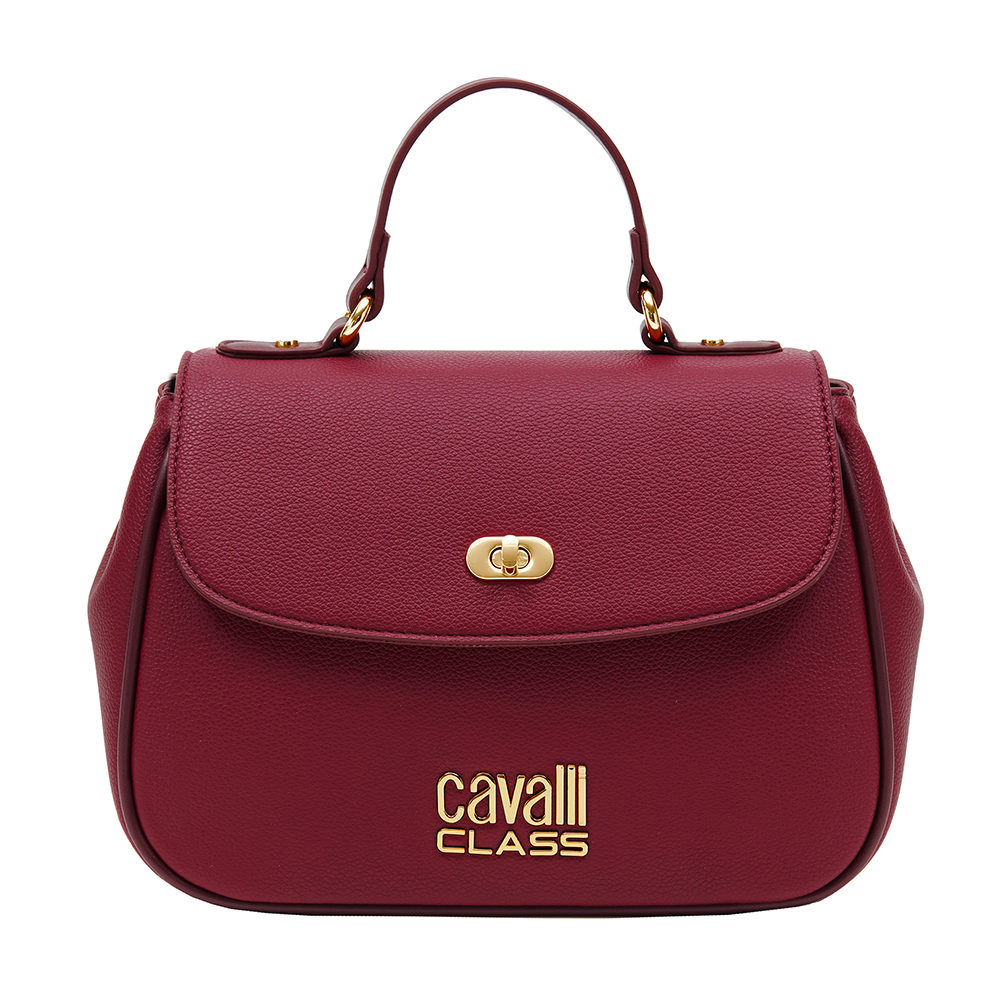 Cavalli Class - Lucca Top Handle Bag, Burgundy