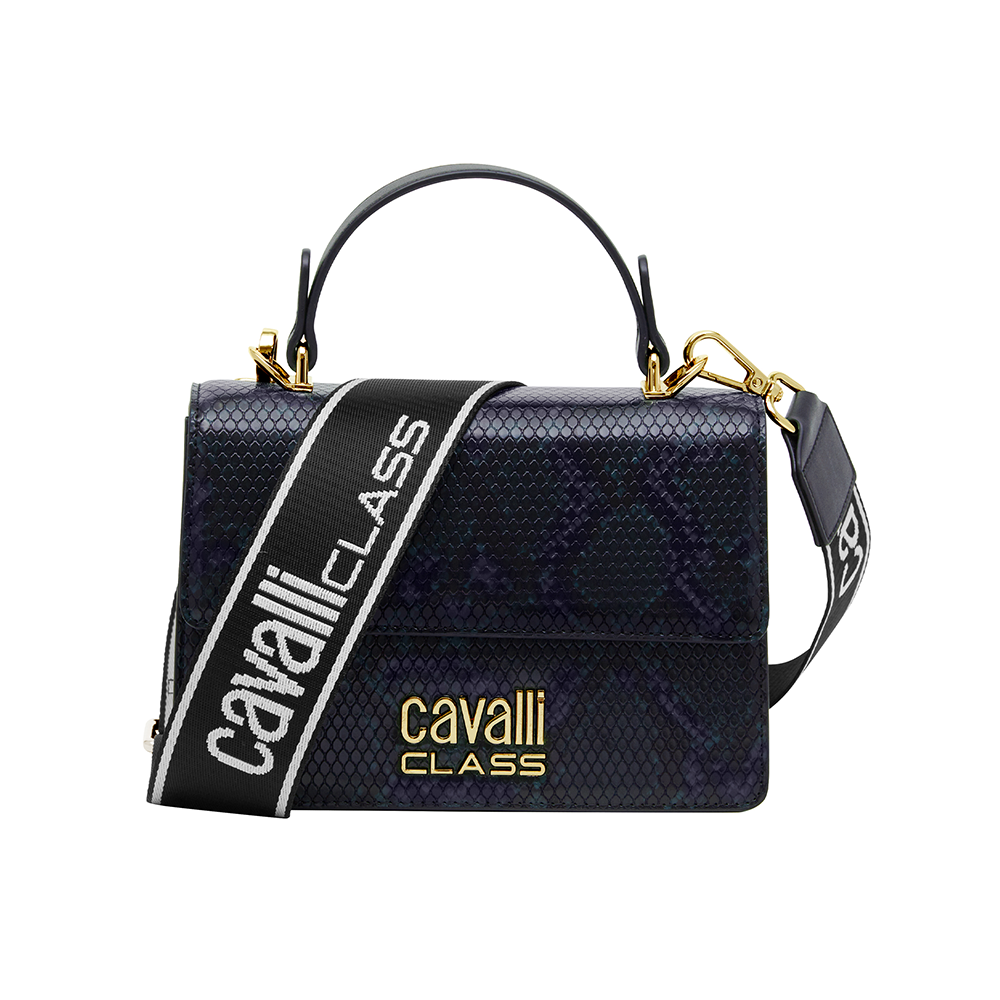 Cavalli Class - Milano Top Handle Bag, Navy