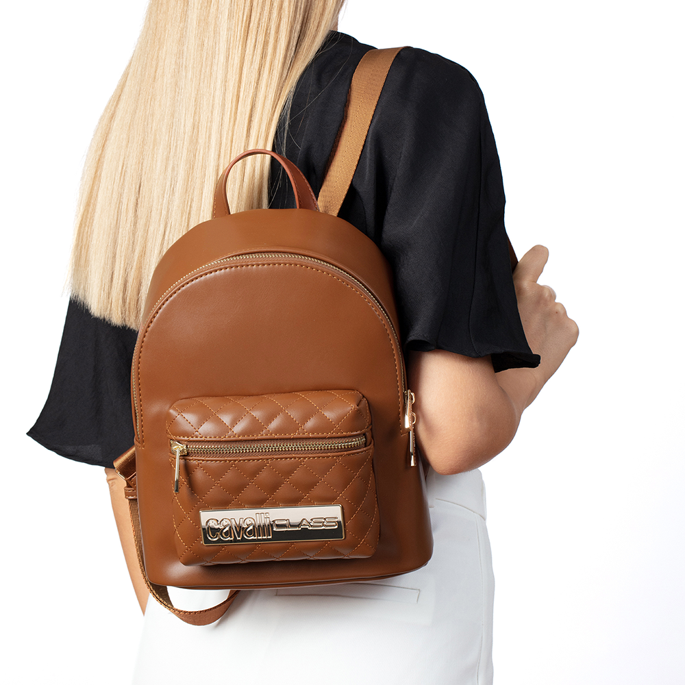 cavalli class logo-strap leather backpack ROBERTO Black Audrey 004 Backpack: Clothing, Shoes & Jewelry this Cavalli Class backpack is made from a premium quality synthetic leather blend Cavalli Class ISCHIA Pink Small