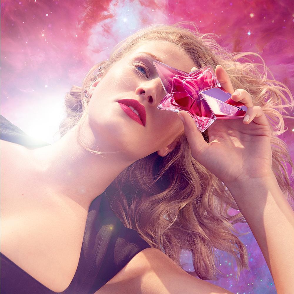 Image of Model Holding Special Star Design Angel Nova perfume qatar