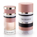 Image of Cylindrical Perfume Bottle of Trussardi Unique Fragrance For Iconic Special Strong Women 